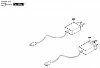 Bosch 1 600 A01 RU5 Usb-C Fastpowersupply (27W) Charger 5 V / Eu Spare Parts